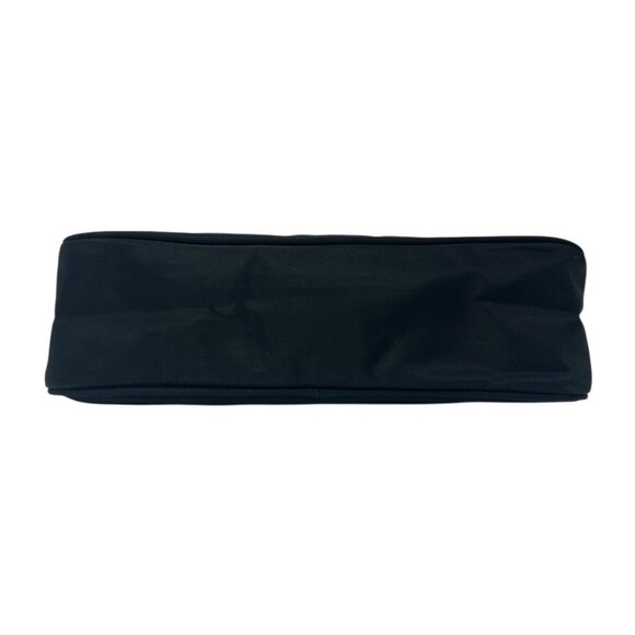Prada VINTAGE Black Nylon Tessuto Shoulder Bag Mini Zip Pouch - Picture 9 of 15